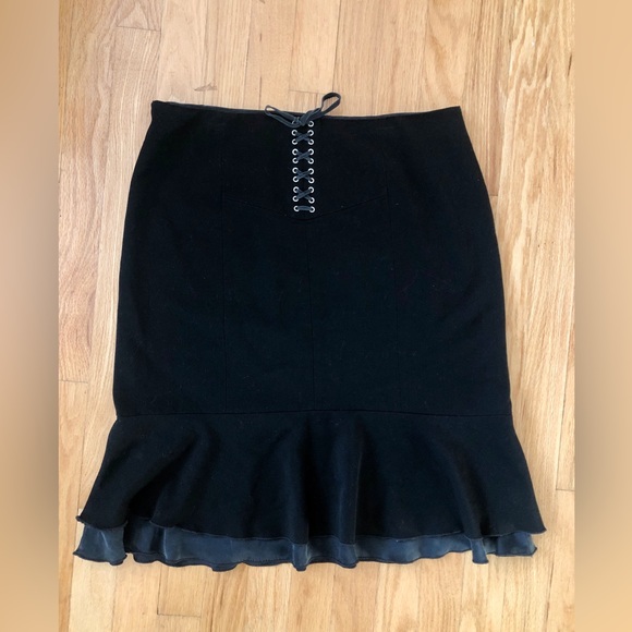 Mac & jac black corset /wiggle / pencil/ mermaid skirt size 10 - Picture 3 of 13